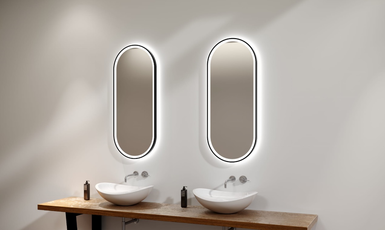lustro łazienkowe z oświetleniem